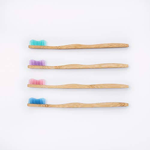 Bamboo Toothbrush Set (4 Pack)